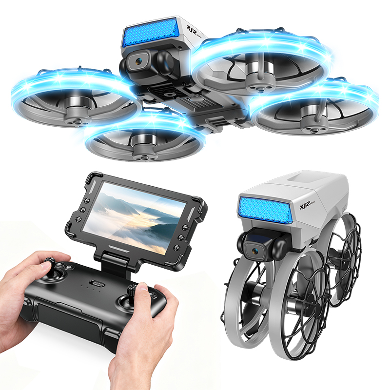 Drone Kit Tricopter - XJ2 Mini Drone con Cámara 8K