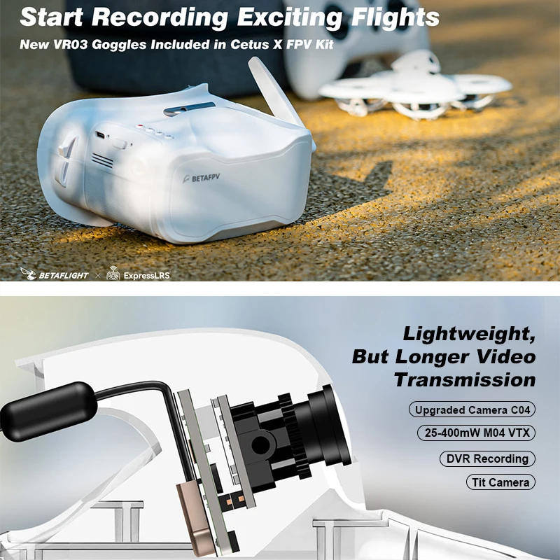 Kit Cetus X FPV, transmisor de - Drone Kit Fpv reseña y precio