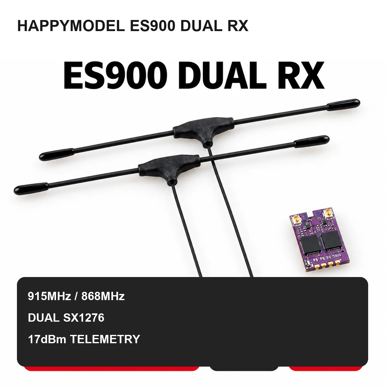 Receptor de Diversidad ELRS DU - Drone Kit Long Range reseña y precio