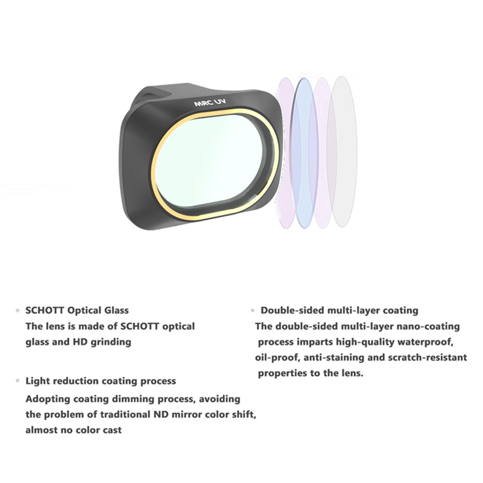 Kit de filtros para lentes con - Drone Kit With Camera reseña y precio