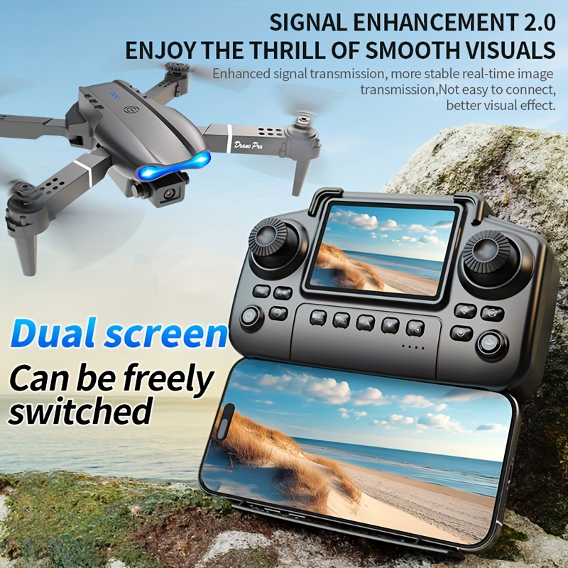 Dron plegable E99 PRO MAX con  - Drone Kit Build Yourself reseña y precio