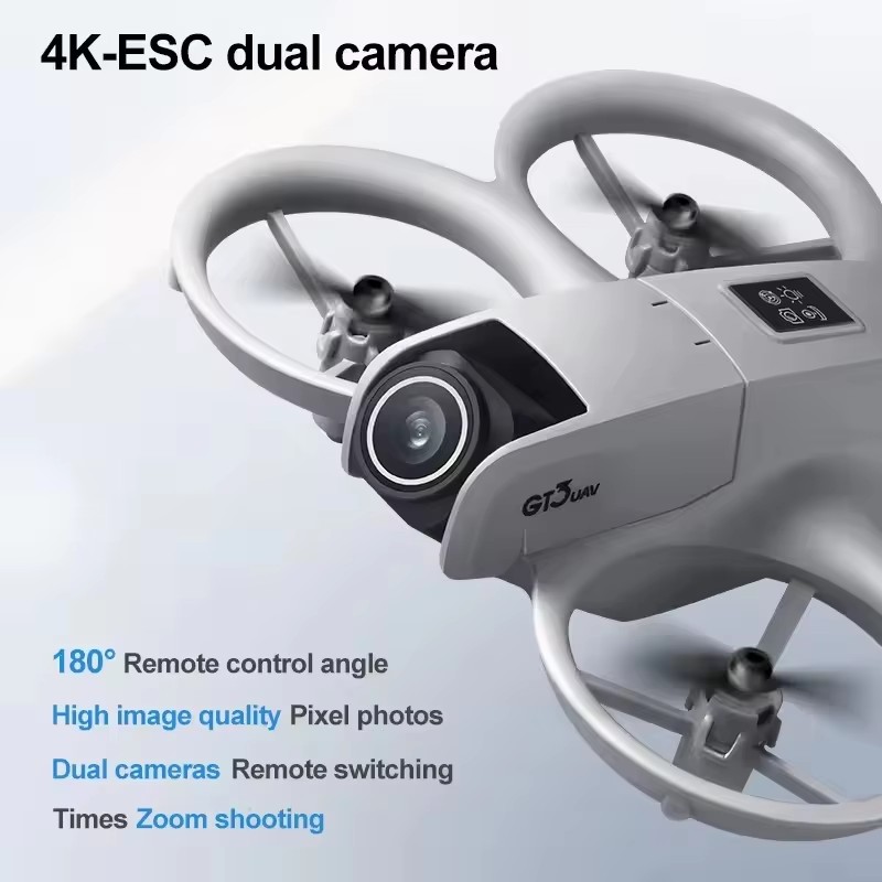 Nuevo Dron GT3 MAX 8K HD con C - Drone Kit Tricopter reseña y precio